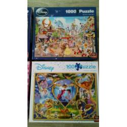 6 disney puzzels