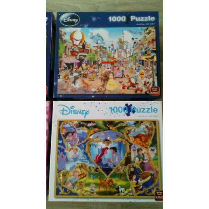 6 disney puzzels
