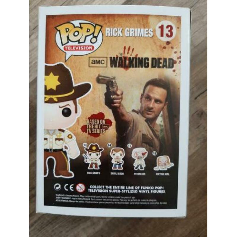 Funko Pop Walking Dead Rick Grimes