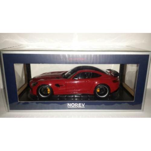 Norev schaal 1:18 Mercedes AMG GT R Coupe 2017 rood nieuw
