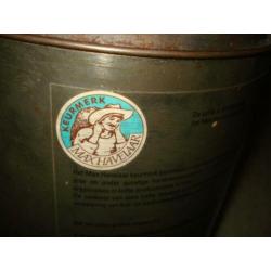 Oud Groot Koffie bonen blik