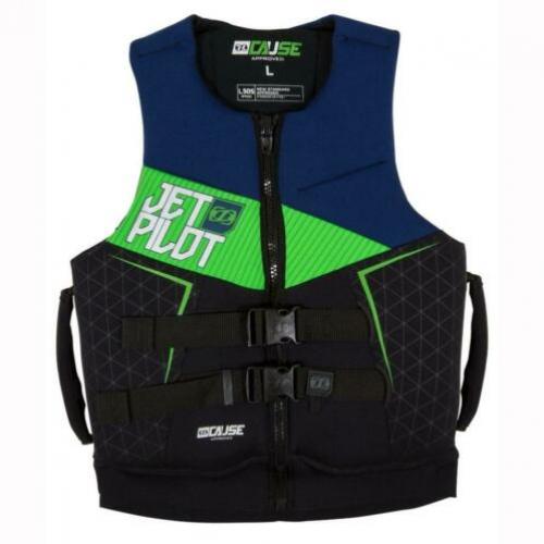 JETPILOT Cause 50N Neopreen vest JA6218 Navy/Lime XXL -40%!