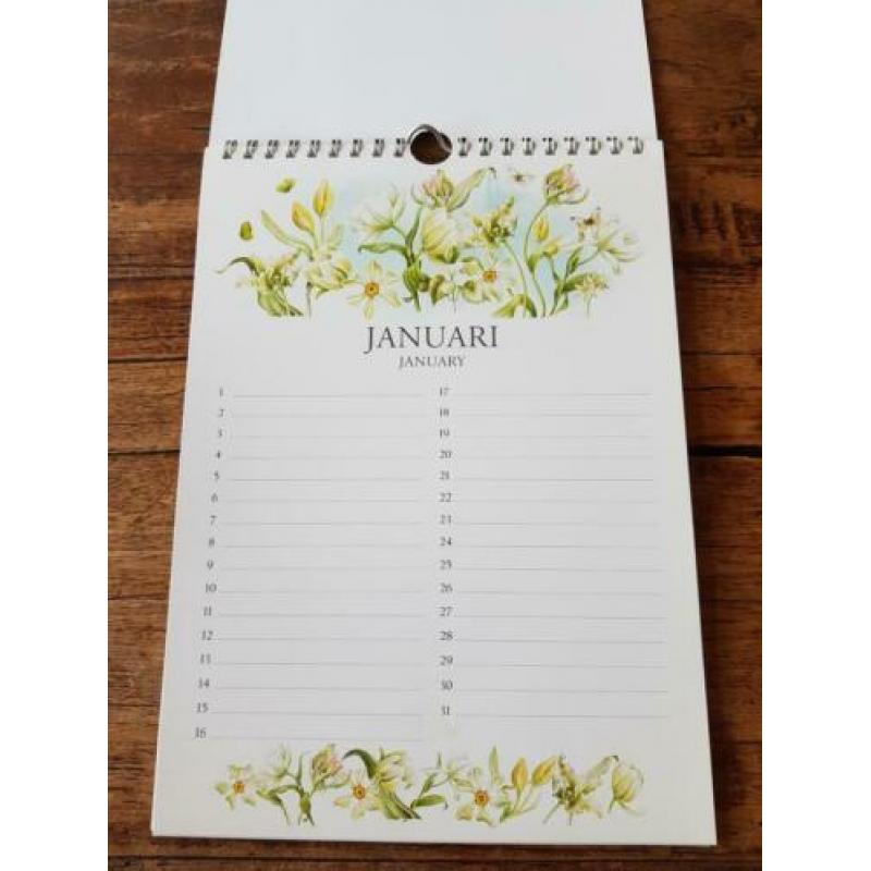 Verjaardagskalender Janneke Brinkman-Salentijn