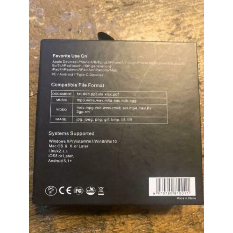 IDragon iUSB/Drive 4 In 1 64GB voor Android en IOS (NIEUW!)