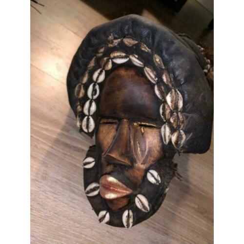 Afrikaans Masker - Paardenleer