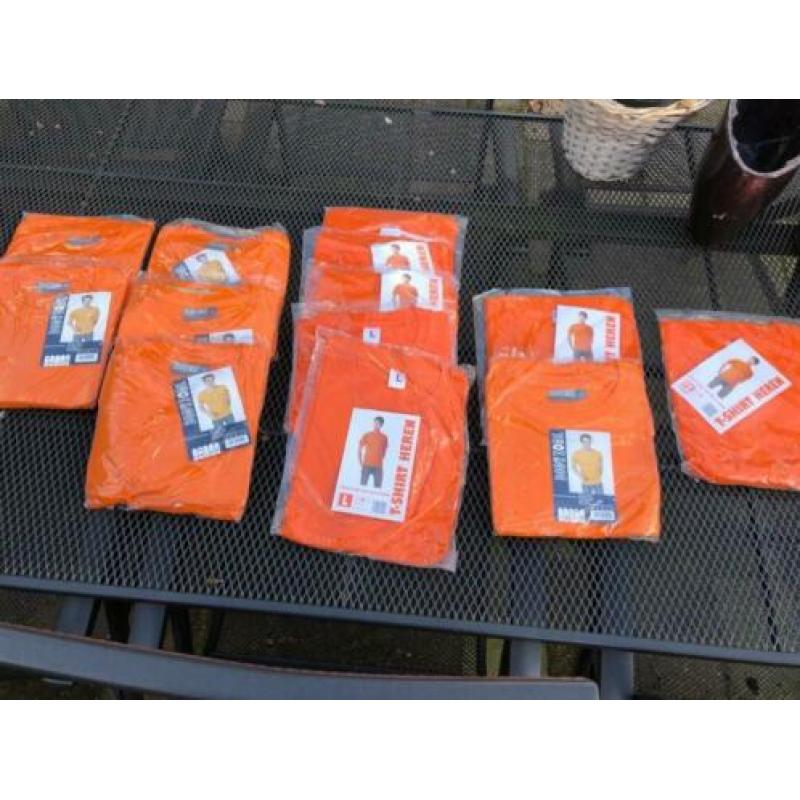 Oranje t-shirts!