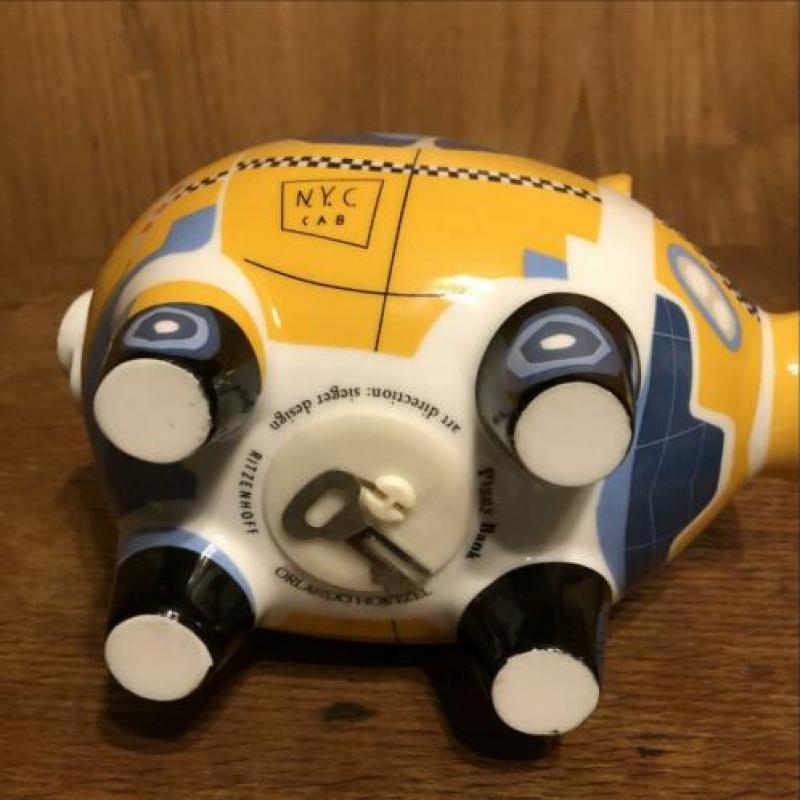 Prachtig Ritzenhoff spaarvarken NIEUW met sleutel SPOTPRIJS!