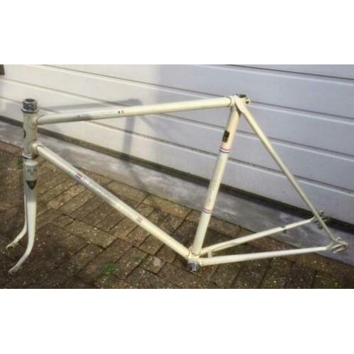Stalen raceframe Locomotief ( Gazelle ) 54cm c/c