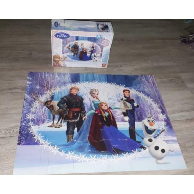 3 vloer frozen puzzels 24 stukjes