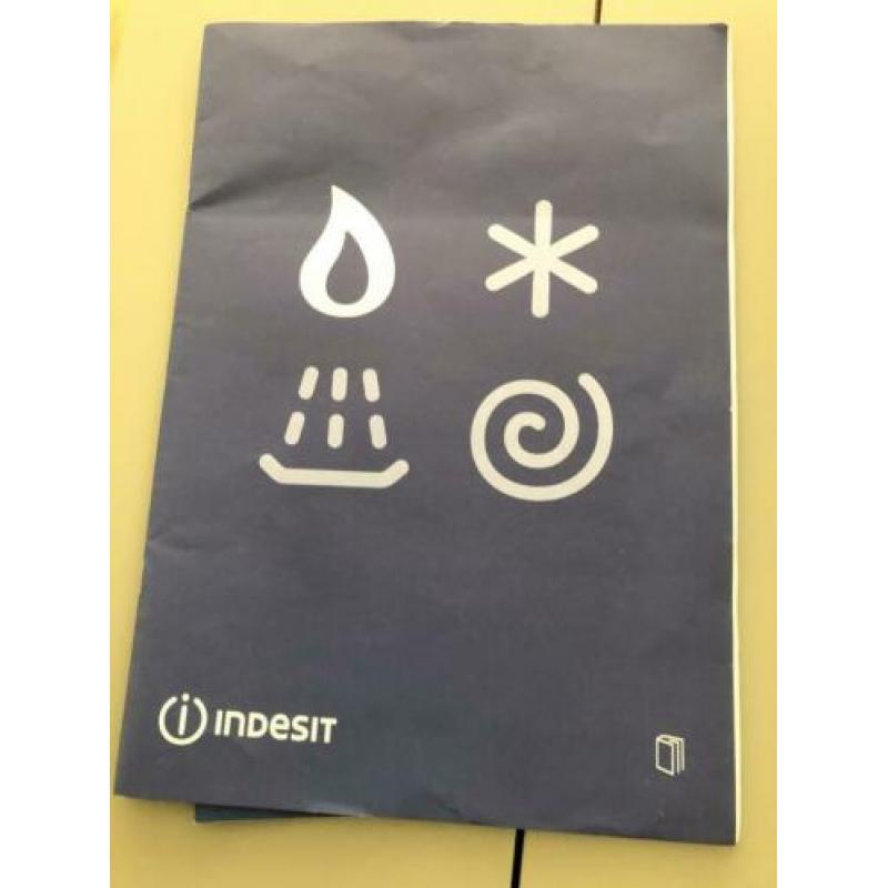 Indesit 5-pits gasfornuis met oven 90 cm breed