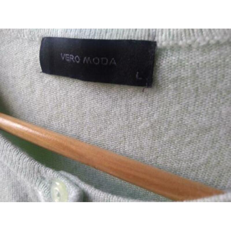 Superzacht mintgroen vestje Vero Moda L 38/40 ala King Louie