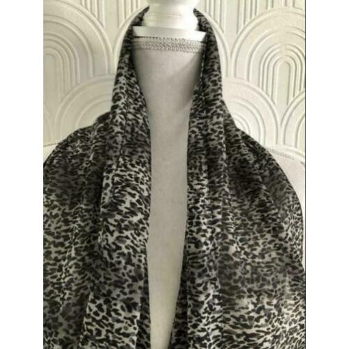 Polyester sjaal - 31x138 cm - geprint