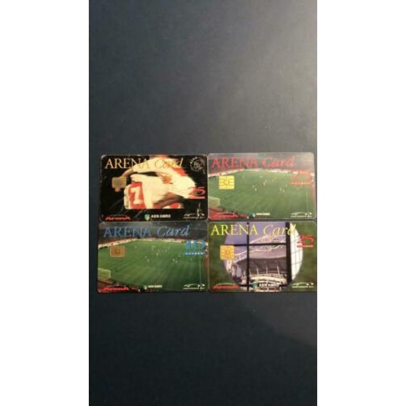 Ajax Arena Cards uit Gulden tijd