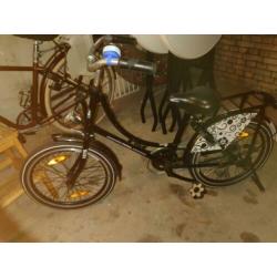 Popal meisjes fiets