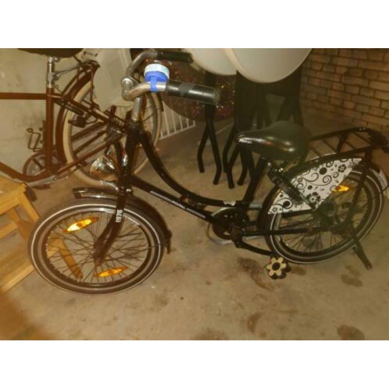 Popal meisjes fiets
