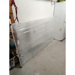 Douchewand, 1200 x 2200, hardglas