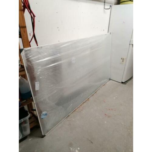 Douchewand, 1200 x 2200, hardglas