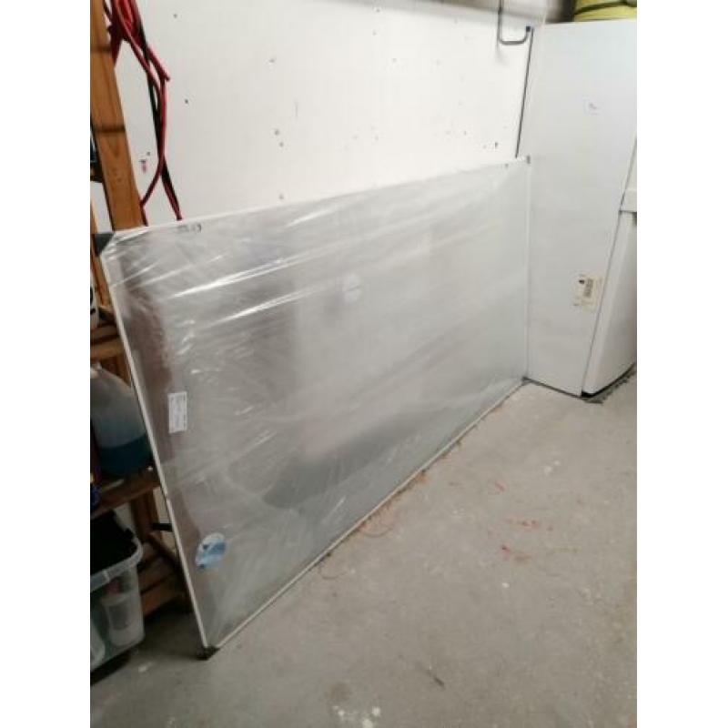 Douchewand, 1200 x 2200, hardglas