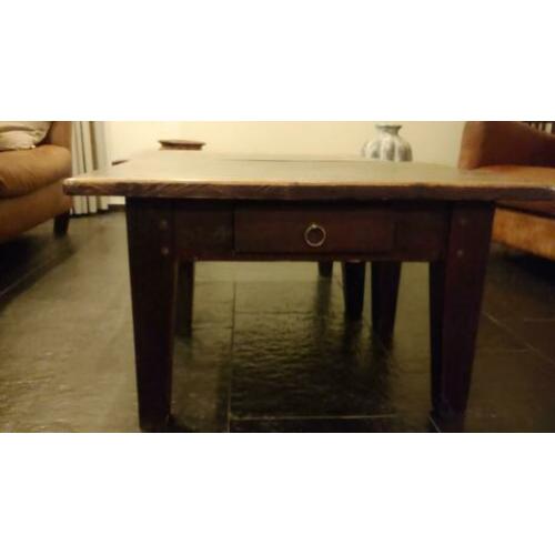 Salontafel/bijzettafel 2x