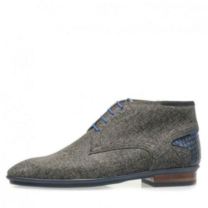 Floris van Bommel art 10131/20 boot taupe print m 7.5 (41.5)