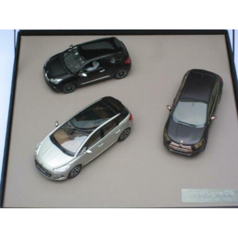 Coffret Ligne DS Box Citroen DS3 DS4 DS5 Norev 1:43