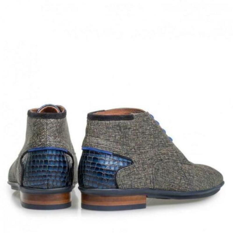 Floris van Bommel art 10131/20 boot taupe print m 7.5 (41.5)