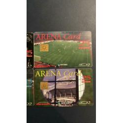 Ajax Arena Cards uit Gulden tijd