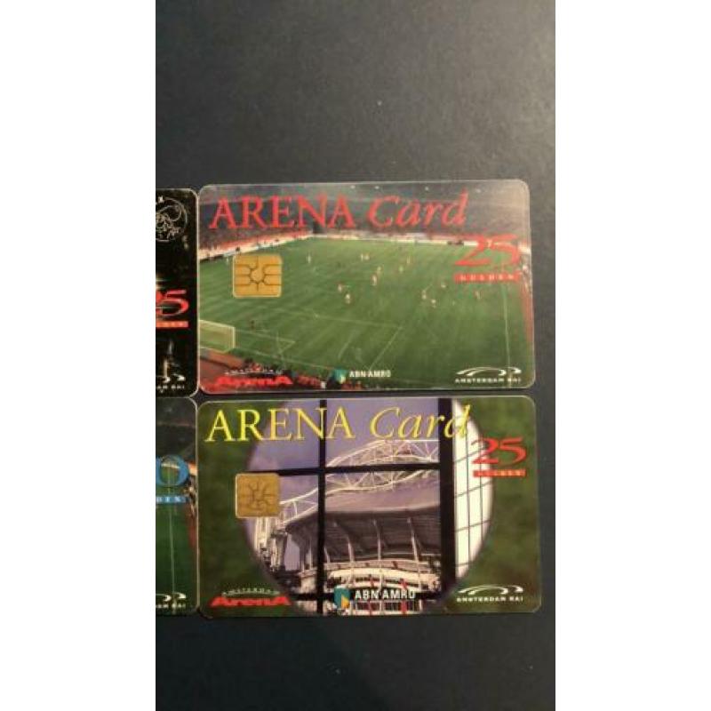 Ajax Arena Cards uit Gulden tijd