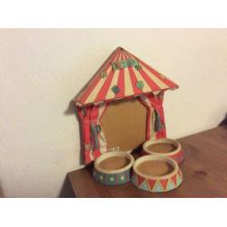 cherished teddies display Circus met drie ringen