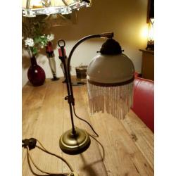 Lampen met kralen Art Deco/ Vintage