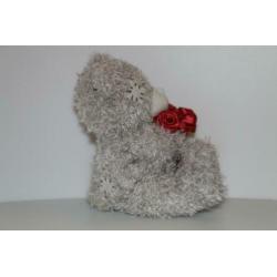 Me to you beertje met bosje rode rozen love cadeautip