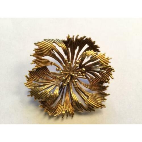 Oude Amerikaanse Double broche 1960