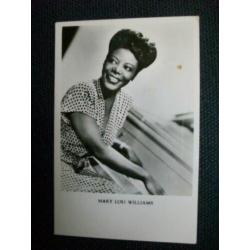 Nederlandse artiesten foto s kaarten/divers -mary lou willia