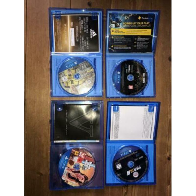 PlayStation 4 | 500 GB | 4 games