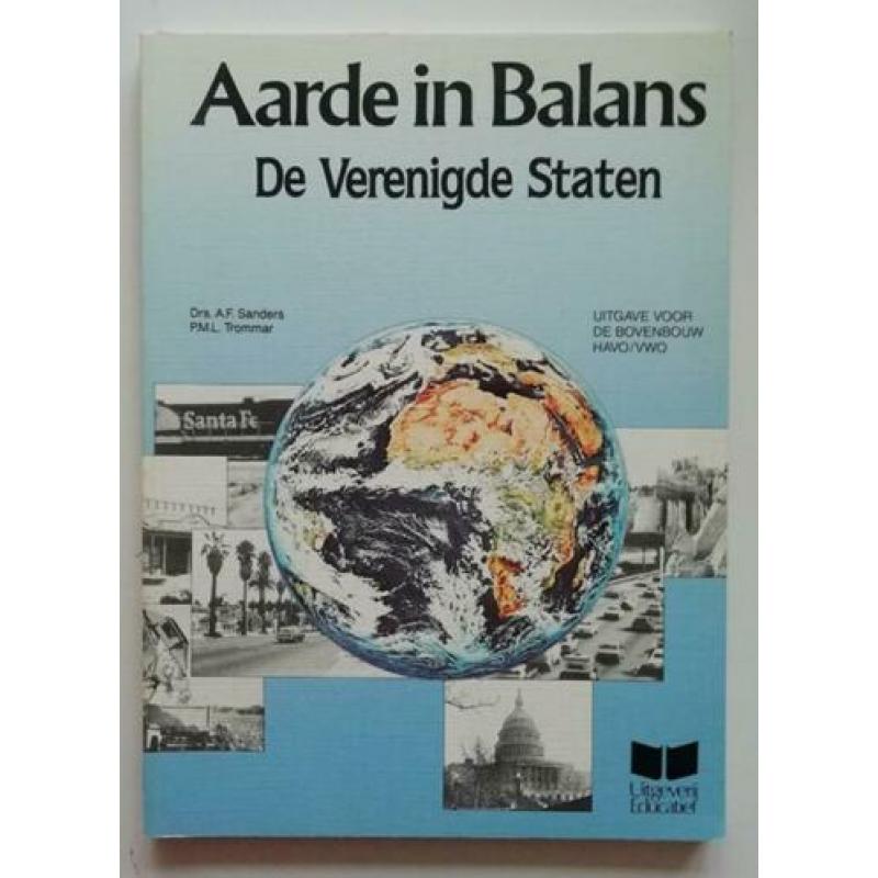 Aarde in balans - studieboeken aardrijkskunde jaren 80