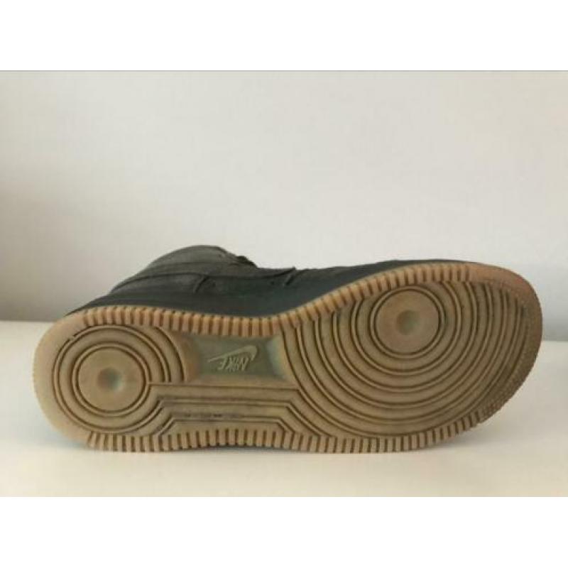 Nike Air Force 1 high maat 40 groen halfhoog