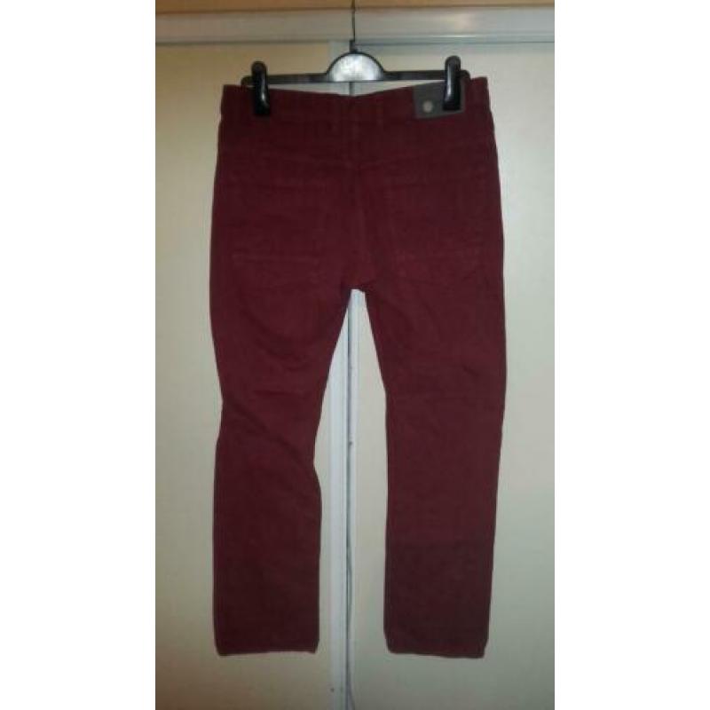 Donkerrode broek! z.g.a.n.