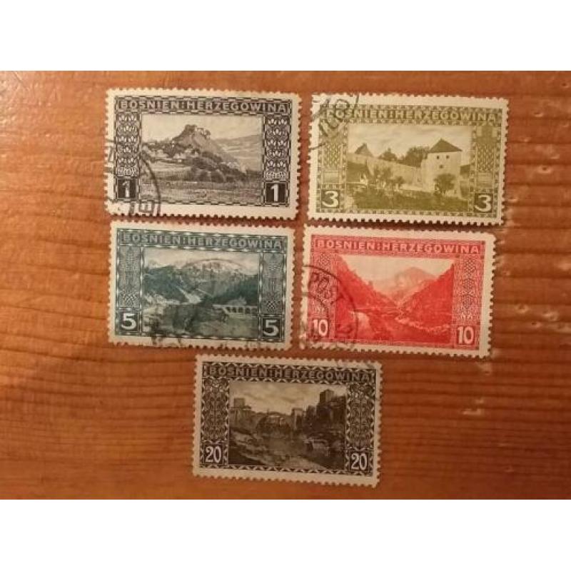 Bosnië en Herzegpovina, serie 1906 (B05)