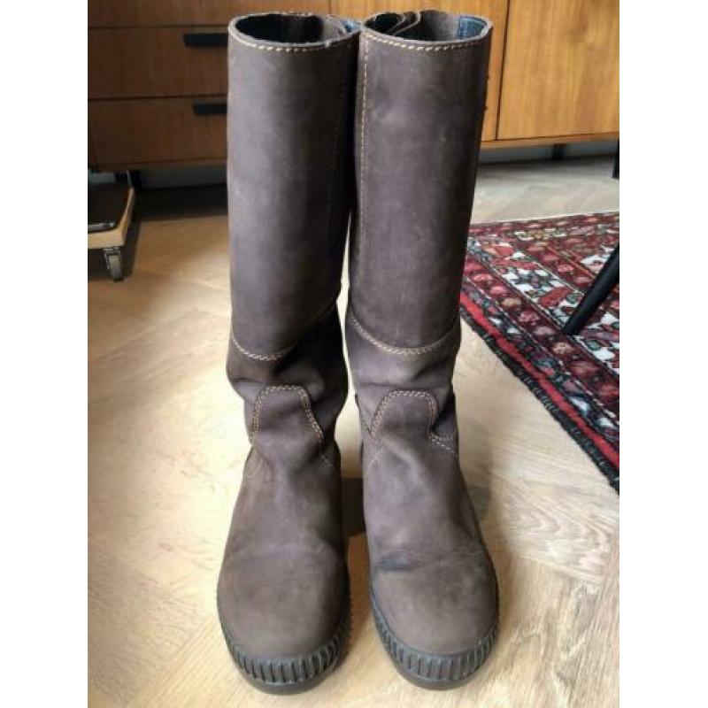 Zoo adventure outdoor laarzen Adora waterdicht leer met wol