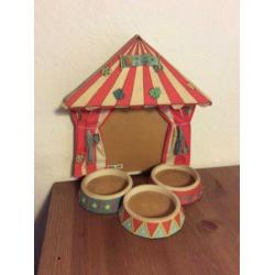 cherished teddies display Circus met drie ringen