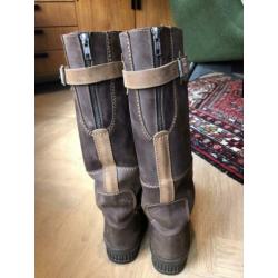 Zoo adventure outdoor laarzen Adora waterdicht leer met wol