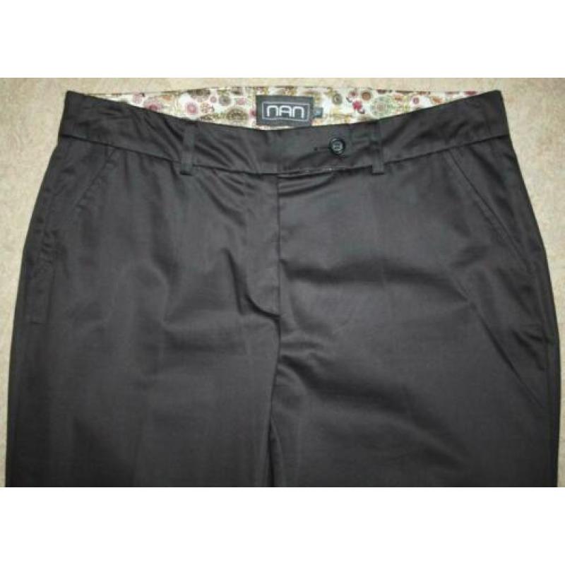 NAN bruin broek maat 36 S