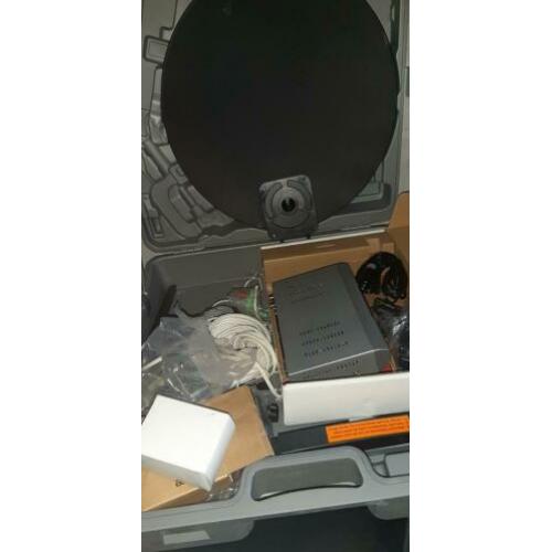 Sateliet set voor camper