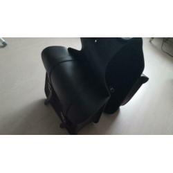 Tassenset leder voor XL Sportster / FXD Dyna / Softail