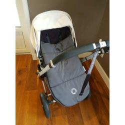 Nette Bugaboo Cameleon 2 met veel extra's Antraciet offwhite