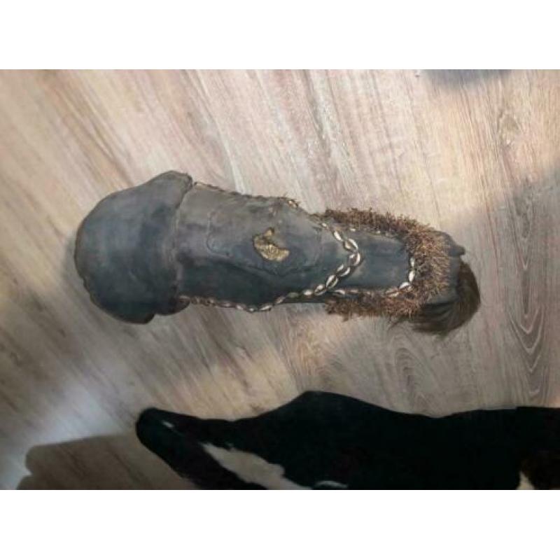 Afrikaans Masker - Paardenleer