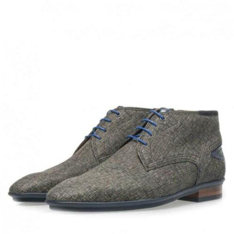 Floris van Bommel art 10131/20 boot taupe print m 7.5 (41.5)