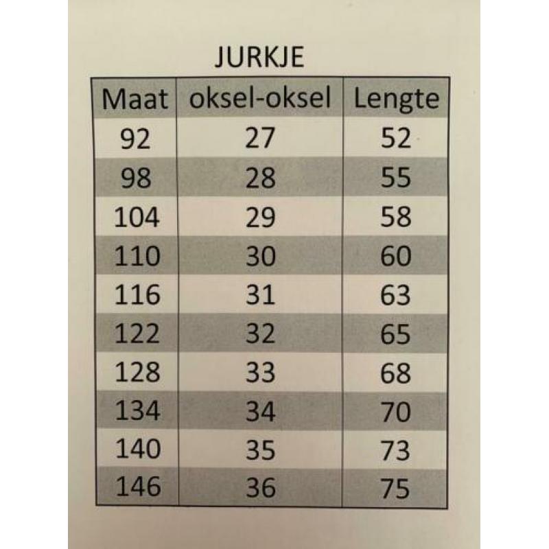 Jurkje bloemenmeisje/lotusbloem (ook met lange mouw) mt 92