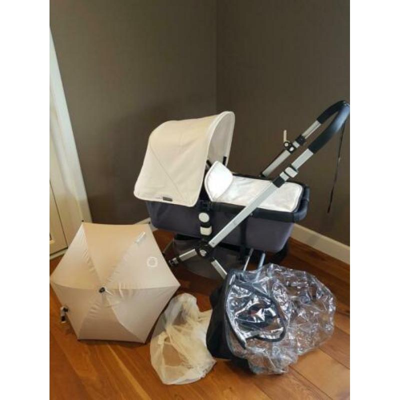 Nette Bugaboo Cameleon 2 met veel extra's Antraciet offwhite