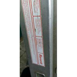 Ladder Zarger Favorit 2x12 treden alluminium